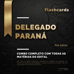 FLASHCARDS DELEGADO PC-PR