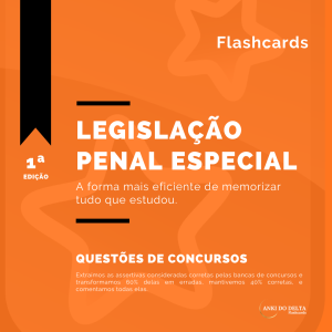 QUESTÕES DE LEGISLAÇÃO PENAL ESPECIAL